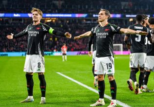 Αϊντχόφεν – Αρσεναλ 1-7: Τα «κανόνια» ισοπέδωσαν την PSV (vid)