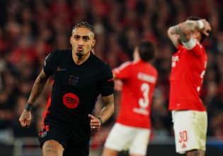 Μπενφίκα – Μπαρτσελόνα 0-1: «Απόδραση» με Ραφίνια και Σέζνι (vid)