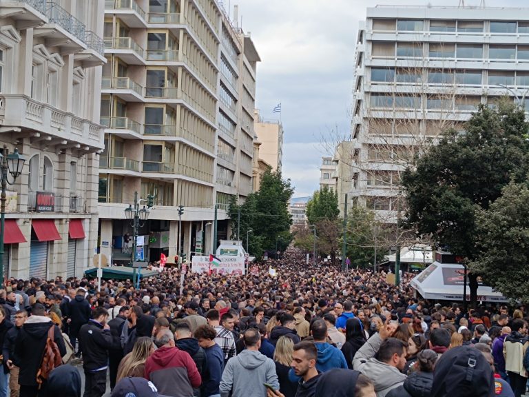 Διαδηλώσεις για τα Τέμπη: Κοινός τόπος