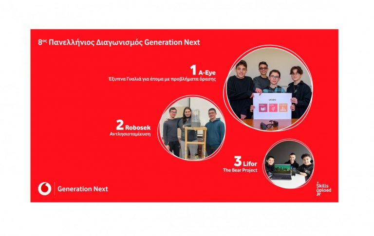 Generation Next: Μαθητές δημιουργούν λύσεις για έναν καλύτερο κόσμο