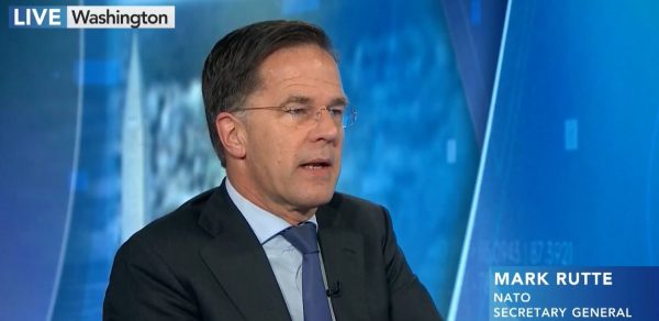 Ρούτε: Η ένταξη της Ουκρανίας στο ΝΑΤΟ δεν βρίσκεται πλέον στο τραπέζι