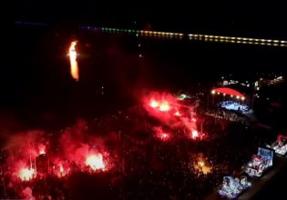 Κάηκε ο Βασιλιάς Καρνάβαλος στην Πάτρα – Live η τελετή λήξης