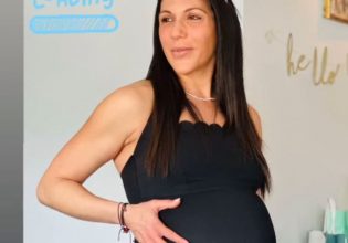 Ανθή Βούλγαρη: Το baby shower λίγο πριν γέννησει