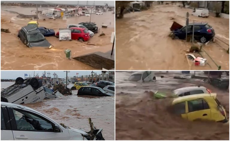 Κακοκαιρία: Επιμένουν τα έντονα καιρικά φαινόμενα – Πού θα χτυπήσουν τις επόμενες ώρες – «Πνίγηκαν» οι Κυκλάδες