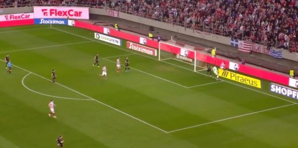 Πρώτη ευκαιρία για τον Ολυμπιακό με Ροντινέι (vid)