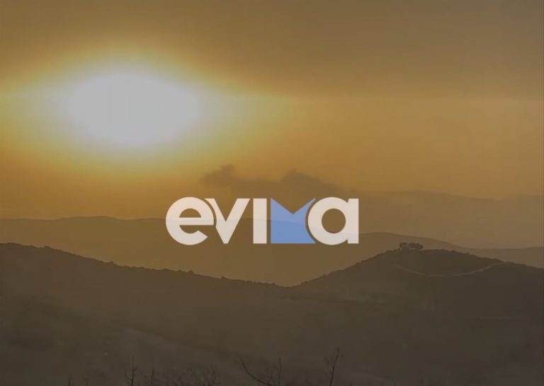 Εύβοια: Απόκοσμο τοπίο από αφρικανική σκόνη που σκέπασε την περιοχή (βίντεο)