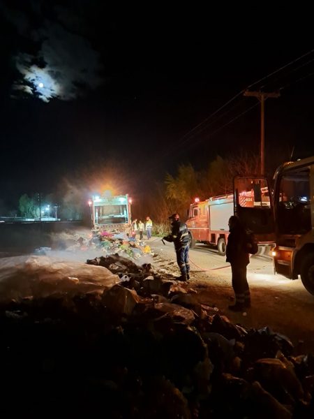 Σέρρες: Φωτιά σε απορριμματοφόρο από στάχτες – Έκκληση του Δήμου για προσοχή
