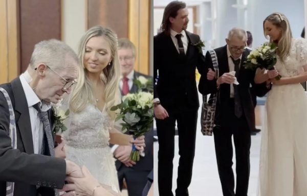 Νύφη οργάνωσε τον γάμο της σε 24 ώρες για να τον προλάβει ο ετοιμοθάνατος πατέρας της