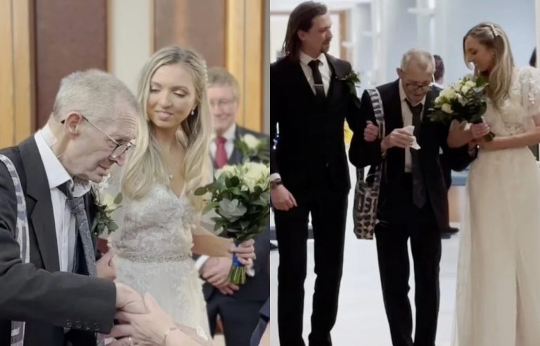 Νύφη οργάνωσε τον γάμο της σε 24 ώρες για να τον προλάβει ο ετοιμοθάνατος πατέρας της
