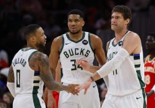 Χοκς – Μπακς 121-127: Πέρασαν από την Ατλάντα με «τριπλό» Γιάννη