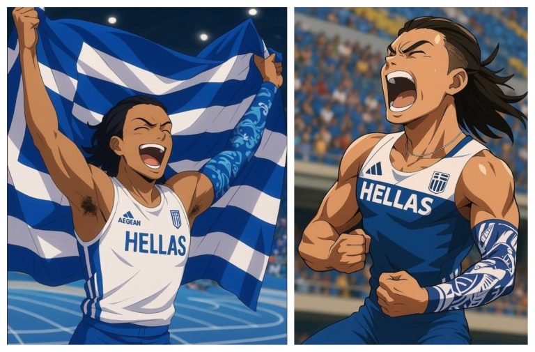 O Eμμανουήλ Καραλής έγινε cartoon (pics)