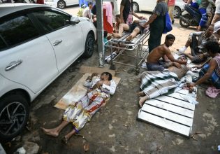 Μιανμάρ: Ξεπέρασαν τους 1.000 οι νεκροί από τα 7,7 Ρίχτερ