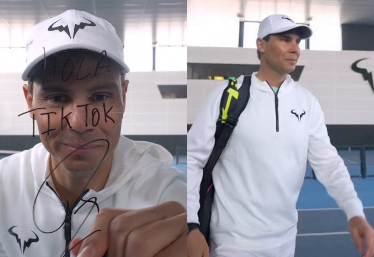 Ο Ναδάλ έκανε τo ντεμπούτο του στο TikTok – Viral το πρώτο του βίντεο