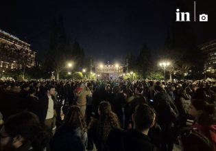 Συναυλία φοιτητικών συλλόγων για τα Τέμπη στο Σύνταγμα – «Ή τα κέρδη τους ή οι ζωές μας»