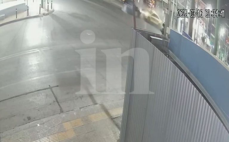 Βίντεο ντοκουμέντο από το σοκαριστικό τροχαίο στο Περιστέρι – Νεκρός οδηγός ταξί, τρεις νεαροί τραυματίες