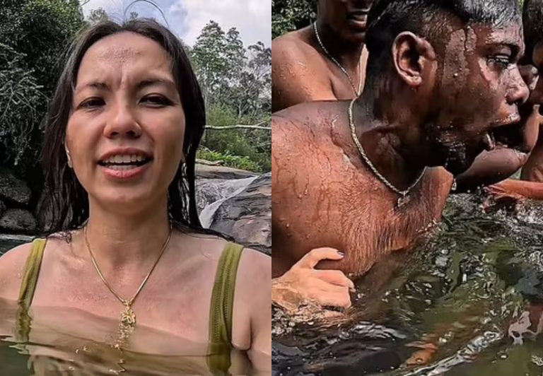 Σρι Λάνκα: Η δραματική στιγμή που τουρίστρια σώζει άνδρα από βέβαιο πνιγμό