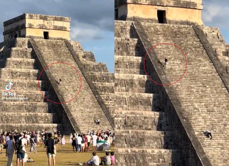 Μεξικό: Οργή κατά τουρίστα που σκαρφάλωσε σε πυραμίδα των Μάγιας