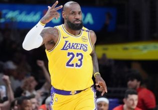 Έγραψε ιστορία ο ΛεΜπρόν φτάνοντας τους 50.000 πόντους στην κανονική περίοδο (vid)