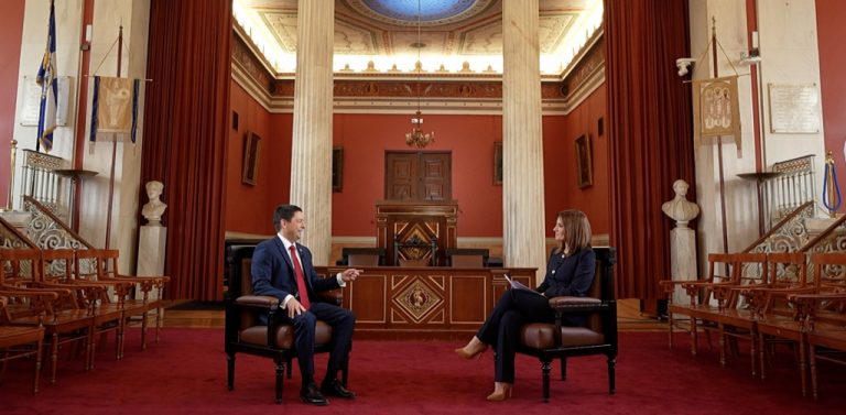 O πρύτανης του ΕΚΠΑ Γεράσιμος Σιάσος στο MEGA για την ιστορία και τις επιτυχίες του Πανεπιστημίου Αθηνών