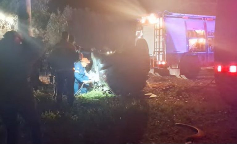 Σπάρτη: Τρεις φοιτητές ανασύρθηκαν νεκροί έπειτα από τροχαίο στην Εθνική