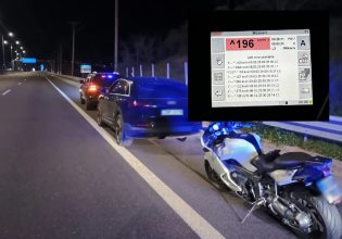 Πέντε συλλήψεις οδηγών που έτρεχαν με «200» – 378 κλήσεις από την Τροχαία για όριο ταχύτητας σε μία ημέρα