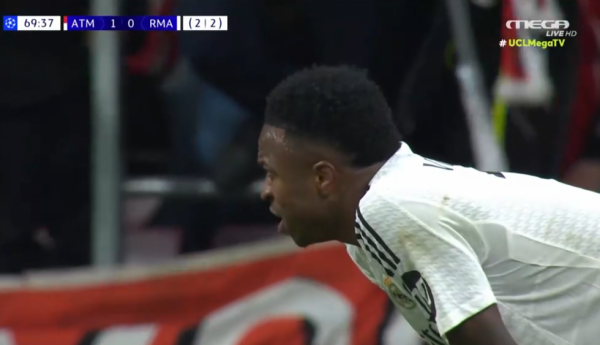 Τραγική εκτέλεση πέναλτι του Βινίσιους, έχασε την ευκαιρία για σκορ πρόκρισης η Ρεάλ (vid)