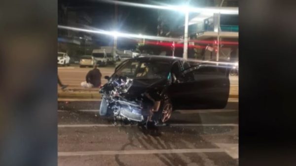 Άλιμος: Καραμπόλα εφτά οχημάτων στη λεωφόρο Ποσειδώνος