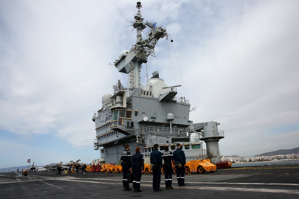 Why Is the French Aircraft Carrier Charles De Gaulle in Piraeus?