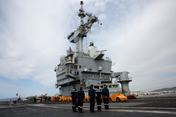 Why Is the French Aircraft Carrier Charles De Gaulle in Piraeus?