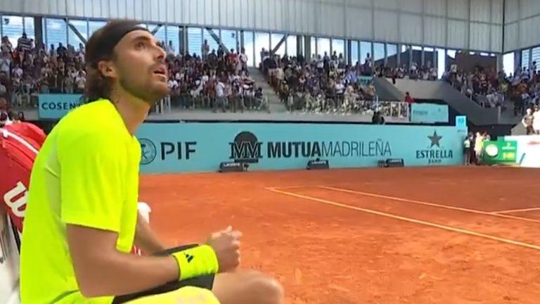 Ο Τσιτσιπάς δεν κατάλαβε ότι κέρδισε (vid)