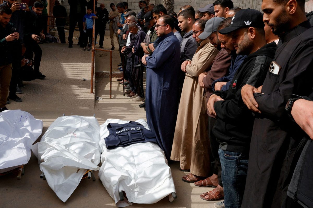 Γάζα: Σκοτώθηκαν περισσότεροι δημοσιογράφοι από ό,τι στους δύο Παγκοσμίους Πολέμους μαζί