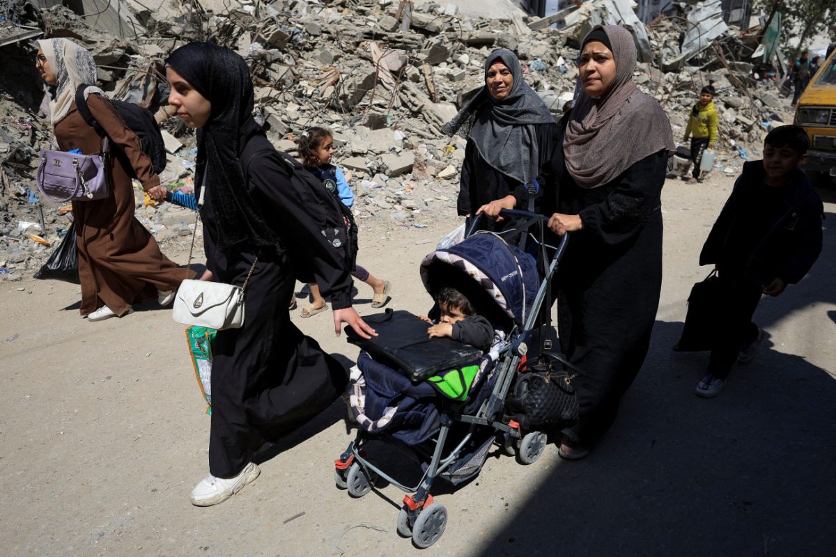 Δραματική είναι η κατάσταση στη Γάζα. 