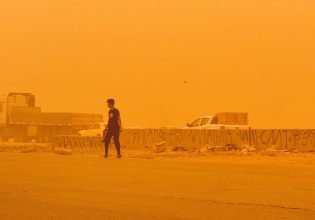 Η αμμοθύελλα κάλυψε τα πάντα στο Ιράκ – Πάνω από 3.000 άτομα στα νοσοκομεία