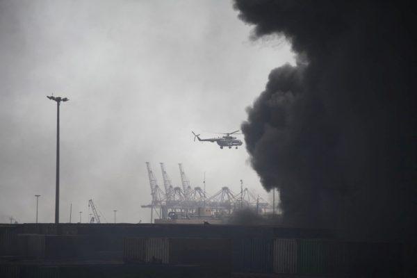 Ιράν: Η στιγμή της έκρηξης στο λιμάνι Σαχίντ Ρατζαΐ [βιντεο]