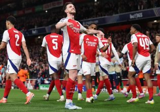 Άρσεναλ – Ρεάλ Μαδρίτης 3-0: Οι «κανονιές» του Ράις… βομβάρδισαν τη «Βασίλισσα» (vid)