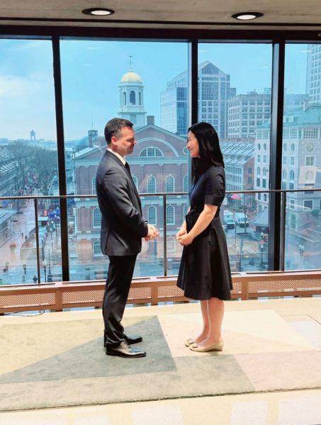 Συνεργασία Δήμου Αθηναίων και Δήμου Βοστώνης