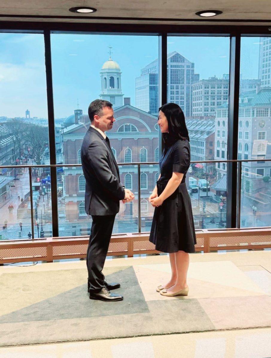 Συνεργασία Δήμου Αθηναίων και Δήμου Βοστώνης