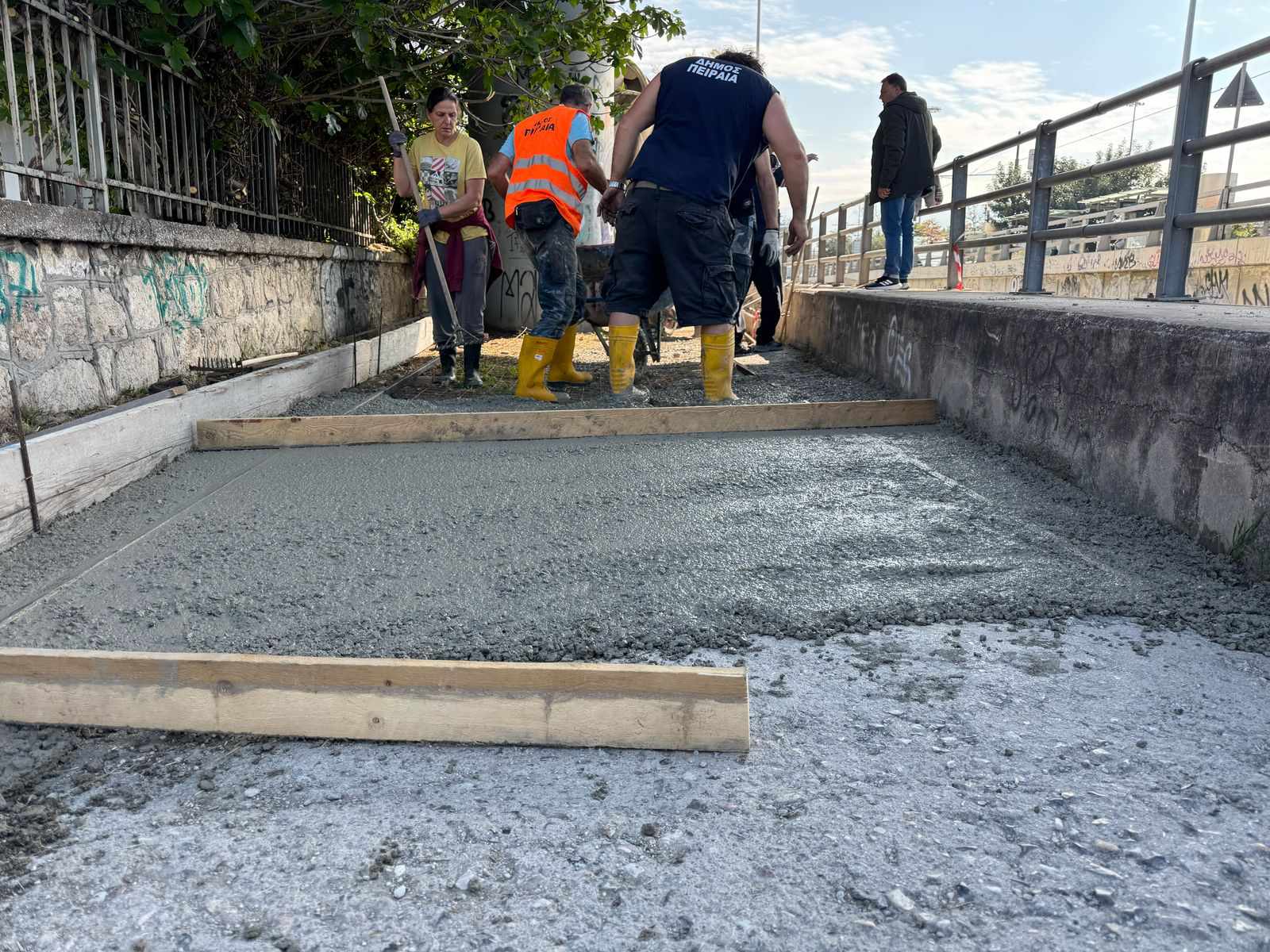 Αποκατάσταση της οδού Ζαΐμη στο Νέο Φάληρο από τον Δήμο Πειραιά