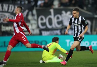 ΠΑΟΚ – Ολυμπιακός 2-1: Δικέφαλος για δεύτερη θέση, παράταση στη στέψη για τους Πειραιώτες