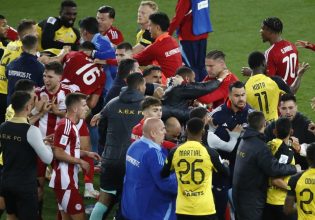 Super League: Εκδικάστηκε η υπόθεση ΑΕΚ και Ολυμπιακού για το ντέρμπι – Δεν εμφανίστηκε ο Ματίας Αλμέιδα