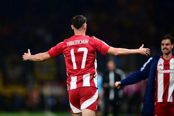 Ο Γιάρεμτσουκ έκανε το 2-0 για τον Ολυμπιακό στην OPAP Arena (vid)