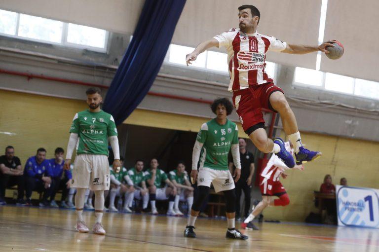 Ολυμπιακός – Διομήδης Άργους 33-18: Άνετη επικράτηση και 1-0 για τους Ερυθρόλευκους