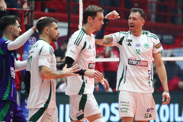 Ολυμπιακός ONEX – Παναθηναϊκός 2-3: Πήρε το «θρίλερ» και έκανε το 2-0 (vid)