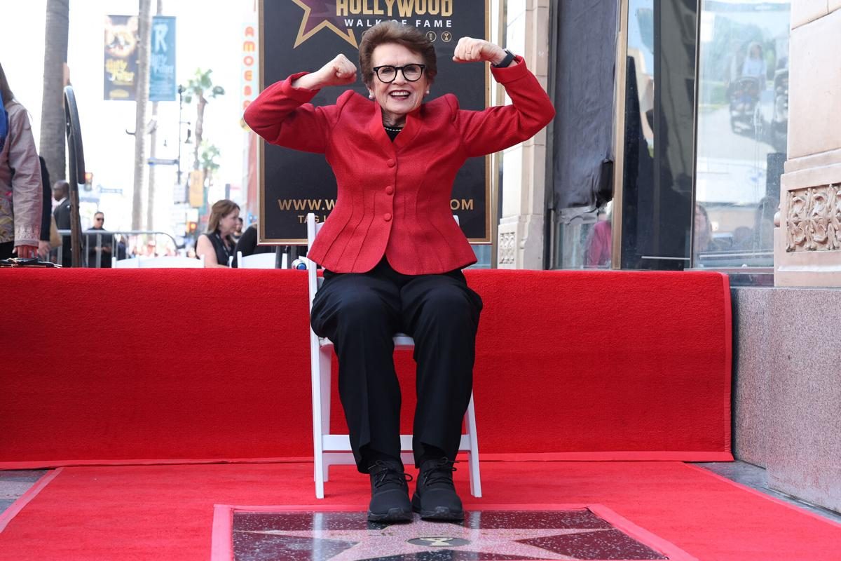 Αστέρι στη Λεωφόρο της Δόξας η Μπίλι Τζιν Κινγκ (pic)