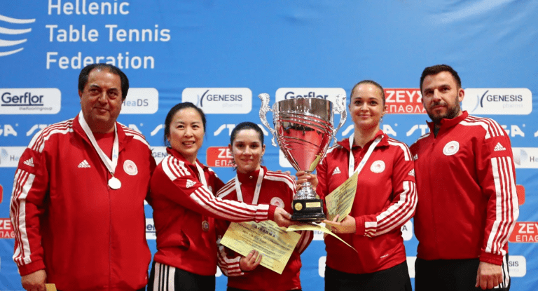 Ολυμπιακός: Κατέκτησε το πρωτάθλημα στο πινγκ πονγκ γυναικών