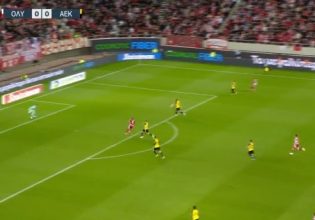 Ο Ολυμπιακός άνοιξε το σκορ στο ντέρμπι – Ο Ελ Κααμπί δίνει προβάδισμα στους «ερυθρόλευκους» (1-0, vid)