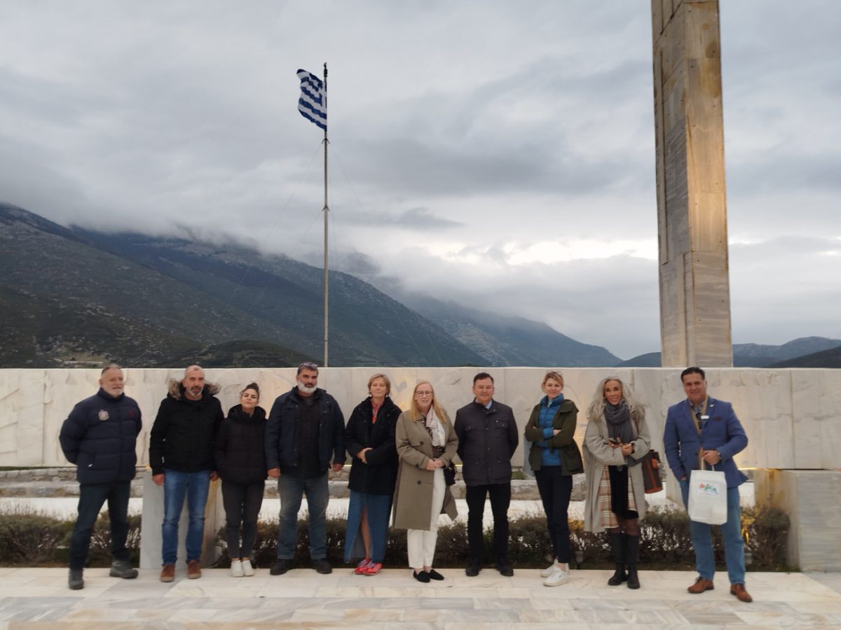 Αντιπροσωπεία του κογκρέσου τοπικών και περιφερειακών Αρχών στο Δήμο Διστόμου Αράχωβας Αντίκυρας