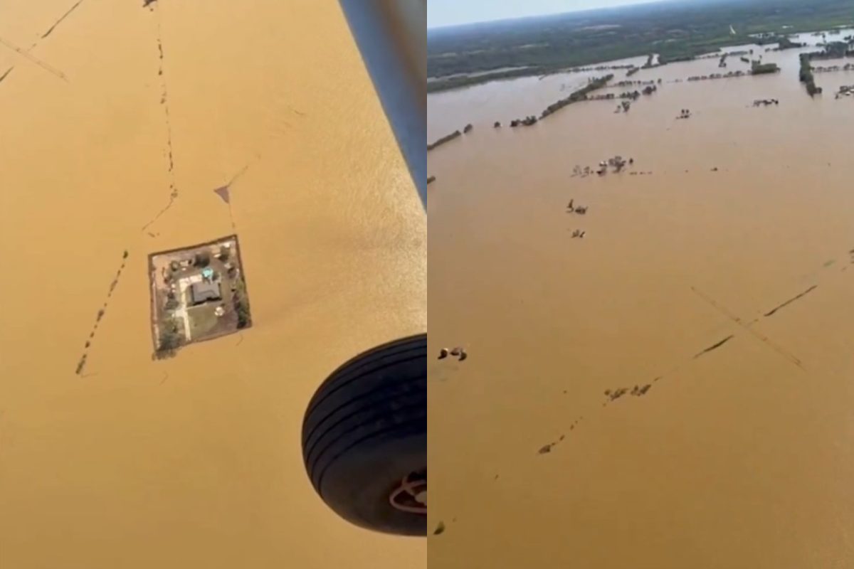 Ιδιοκτήτες σπιτιού προστάτεψαν με έναν μοναδικό τρόπο την ιδιοκτησία τους από καταστροφικές πλημμύρες