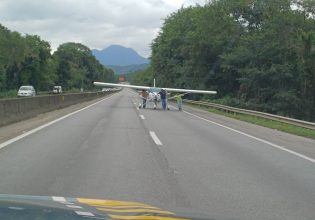 Βραζιλία: Αεροπλάνο έκανε αναγκαστική προσγείωση σε αυτοκινητόδρομο με πυκνή κυκλοφορία