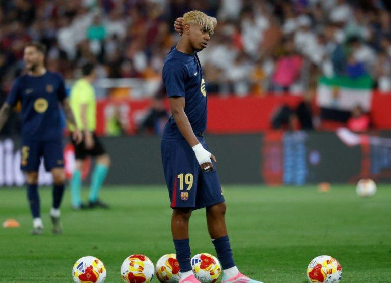 Άλλαξε λουκ ο Γιαμάλ: Έγινε ξανθός για τον τελικό (pics+vid)